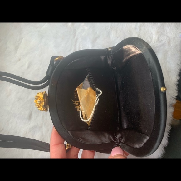 Vintage Morris Moskowitz Satin Bags & Handbags for Women pure satin evening bag - Picture 3 of 4